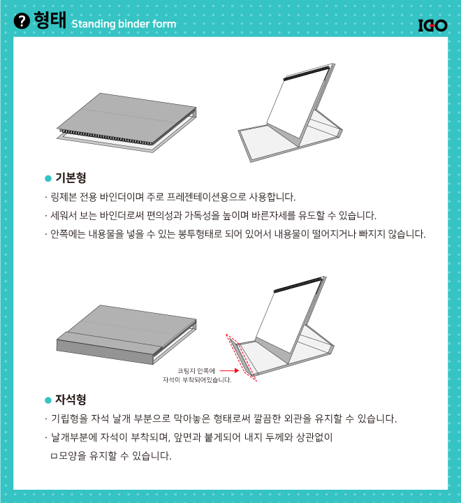 바인더의 모든것 [IDObinder] [3공,링커버,북커버,양장제본,제안박스,인덱스,CD,USB케이스]